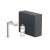 Hansgrohe Aqittura M91 SodaSystem 240 Bateria kuchenna wysoka z filtrem chrom 76837000